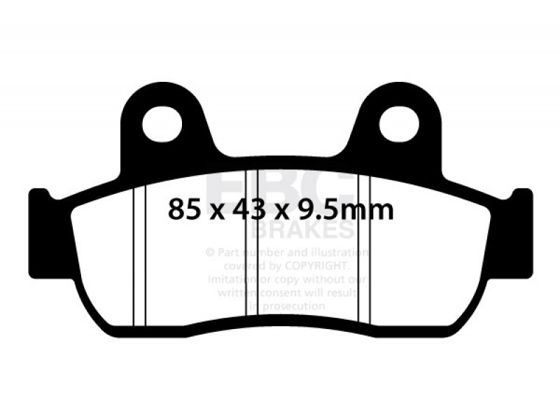Placute de frana EBC SFA721 Placute de frana EBC SFA721