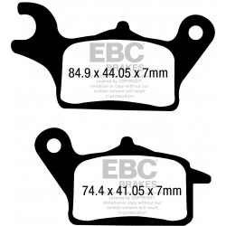Placute de frana EBC SFAC708 Placute de frana EBC SFAC708