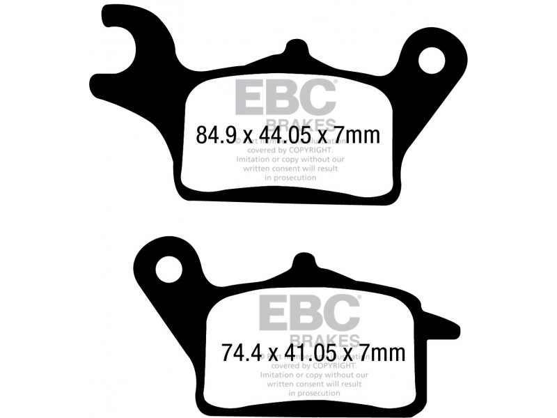 Placute de frana EBC SFAC708 Placute de frana EBC SFAC708