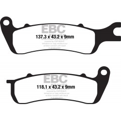 Placute de frana EBC FA722 Placute de frana EBC FA722