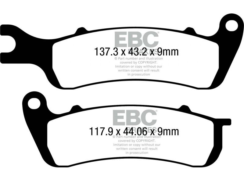 Placute de frana EBC FA727