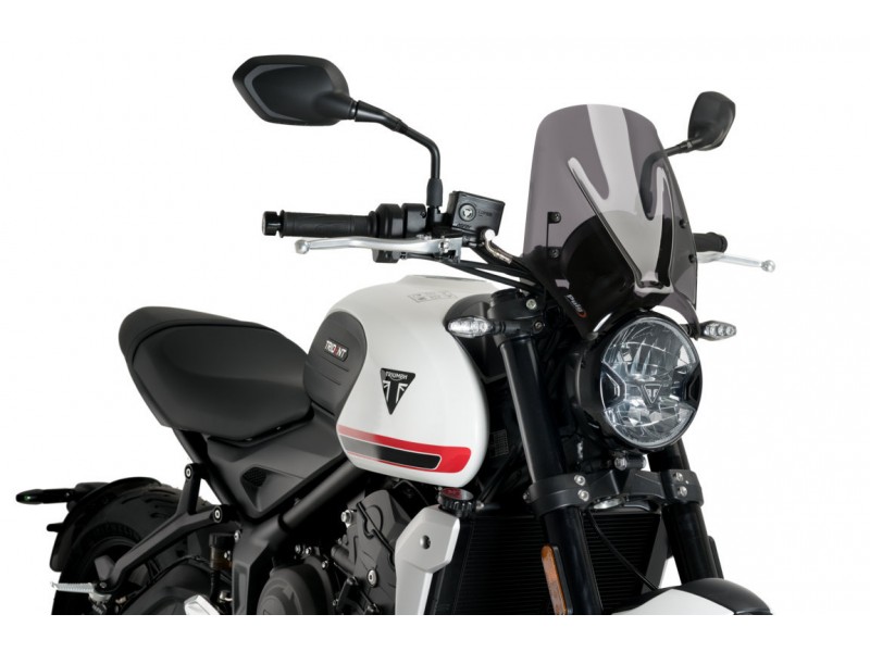 Windshield PUIG NEW. GEN SPORT 20638F dark smoke