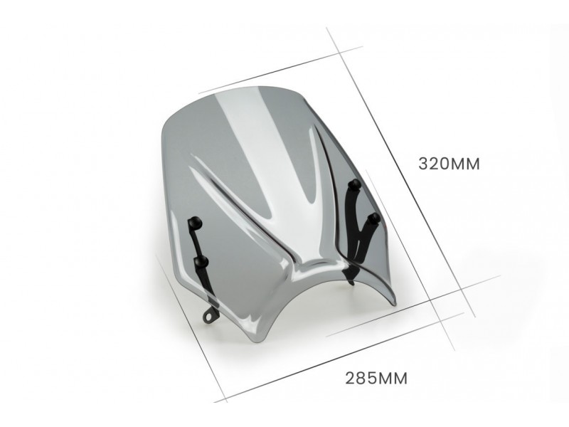 Windshield PUIG NEW. GEN SPORT 20638H smoke Windshield PUIG NEW. GEN SPORT 20638H smoke