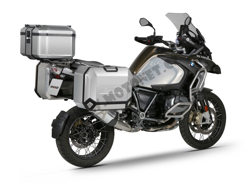 Set complet cutii aluminiu Shad Terra, 48L topcase 36L / 47L side cases,include placa si kit montare SHAD BMW R 1200 GS/ R 1250 GS Set complet cutii aluminiu Shad Terra, 48L topcase 36L / 47L side cases,include placa si kit montare SHAD BMW R 1200 GS/ R 1250 GS