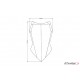 Windscreen PUIG TOURING 3762F dark smoke