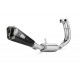 Sistem de evacuare complet 1x1 MIVV DELTA RACE A.013.LDRC Carbon