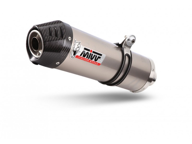 Evacuare MIVV OVAL KT.024.L4C Titanium / Carbon cap