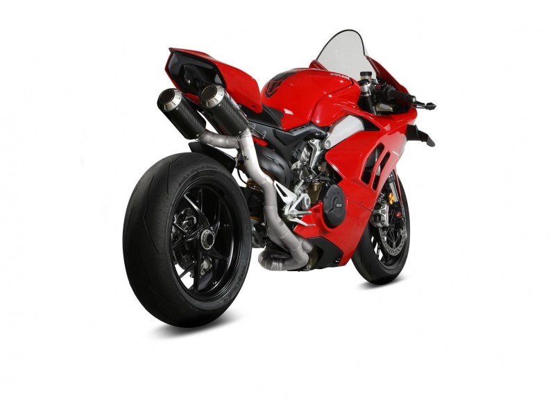 Sistem de evacuare complet 2x2 MIVV MK3 R.DU.0005.SM3C Carbon