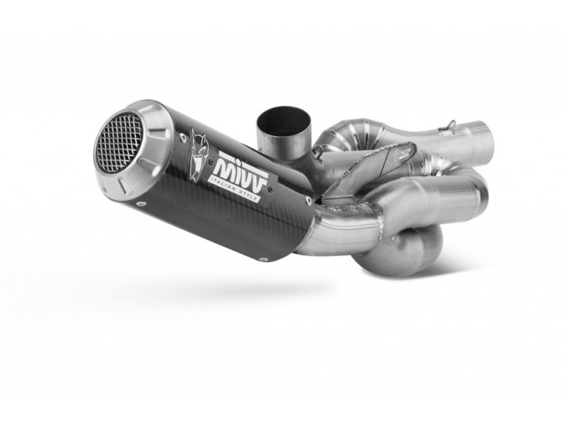 Sistem de evacuare complet 2x1 MIVV MK3 R.DU.0006.SM3C Carbon