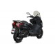 Sistem de evacuare complet 1x1 MIVV MOVER MV.KY.0002.LV Negru