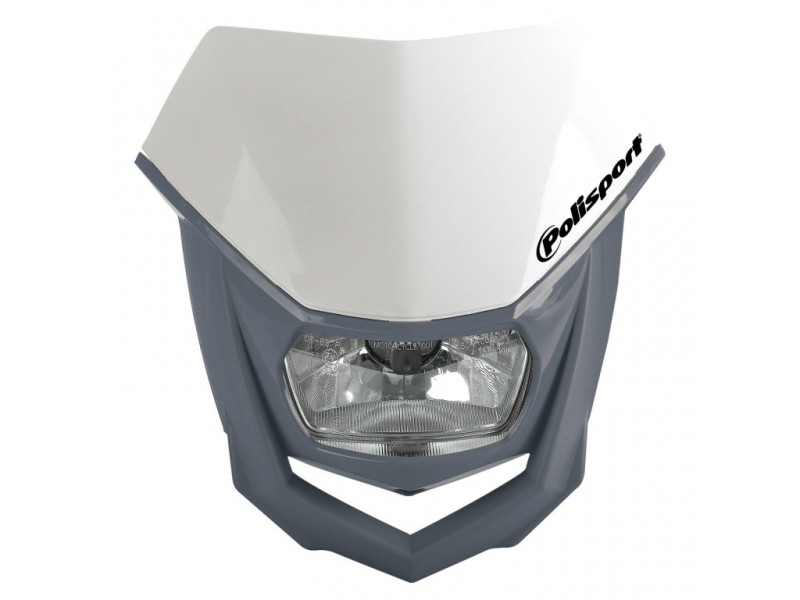 Far POLISPORT HALO 8657400043 white/nardo grey Far POLISPORT HALO 8657400043 white/nardo grey