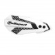 Handguard POLISPORT MX FLOW 8308200002 with mounting system alb/negru