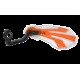 Handguard POLISPORT MX FLOW 8308200004 with mounting system white/orange 16