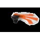 Handguard POLISPORT MX FLOW 8308200004 with mounting system white/orange 16