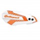Handguard POLISPORT MX FLOW 8308200004 with mounting system white/orange 16