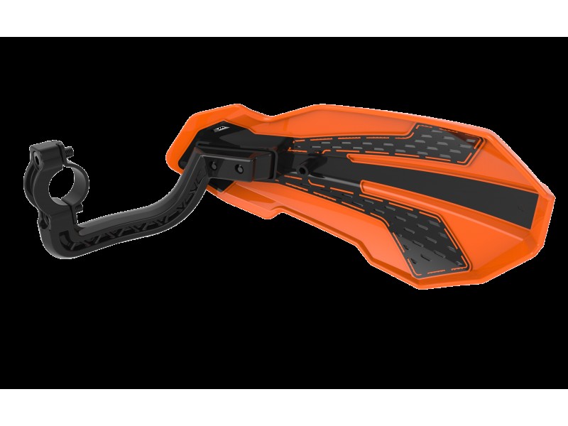 Handguard POLISPORT MX FLOW 8308200005 with mounting system orange 16/black Handguard POLISPORT MX FLOW 8308200005 with mounting system orange 16/black
