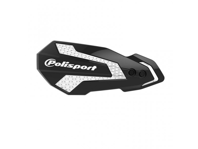 Handguard POLISPORT MX FLOW 8308200013 with mounting system black/white Handguard POLISPORT MX FLOW 8308200013 with mounting system black/white