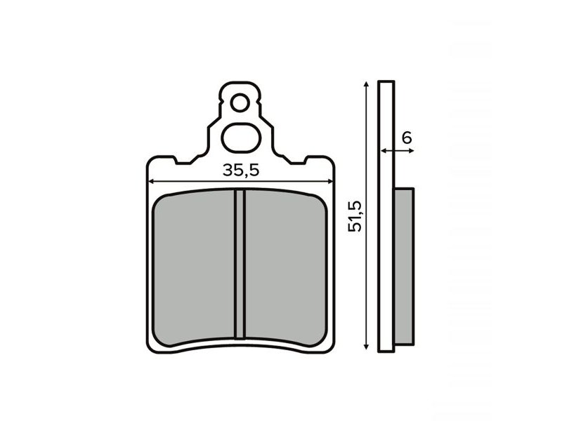 Placute de frana RMS 225103610 not homologated Placute de frana RMS 225103610 not homologated