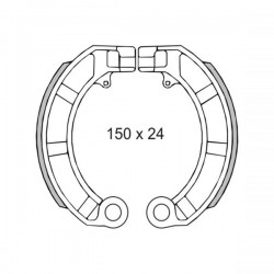Saboti de frana RMS 225120572 spate Saboti de frana RMS 225120572 spate