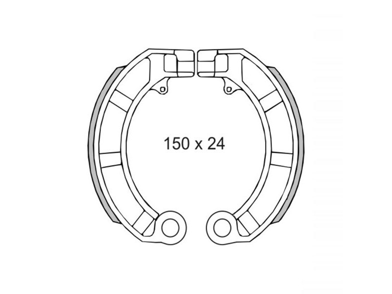 Saboti de frana RMS 225120572 spate Saboti de frana RMS 225120572 spate