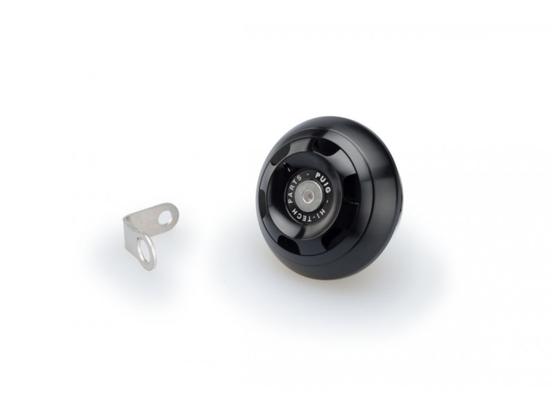 Plug oil cap PUIG TRACK 20342N Negru