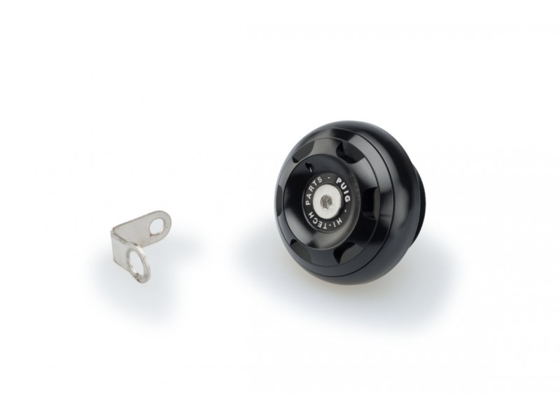 Plug oil cap PUIG TRACK 20341N Negru