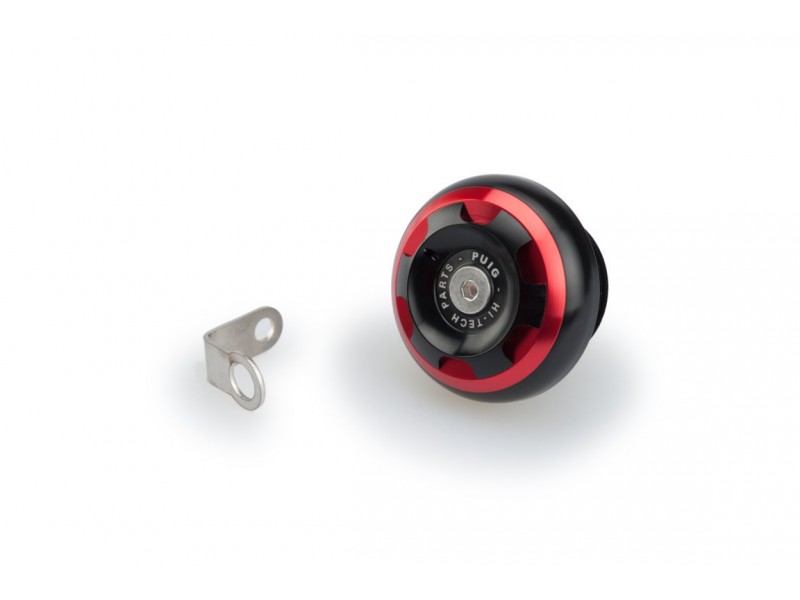 Plug oil cap PUIG TRACK 20343R Rosu
