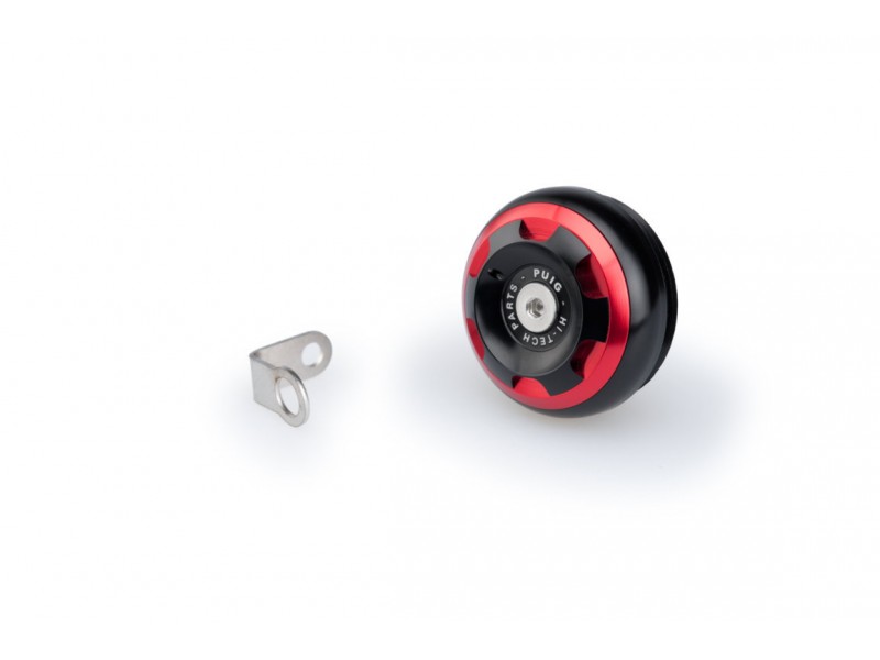 Plug oil cap PUIG TRACK 20345R Rosu