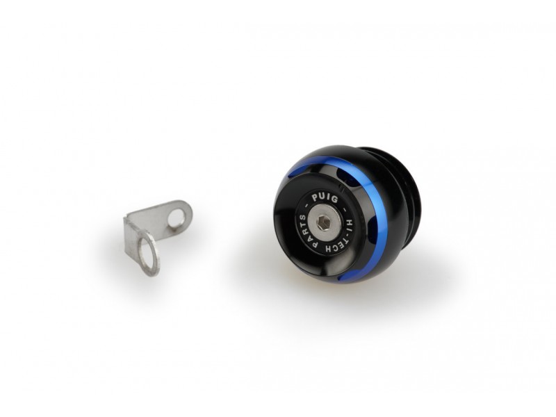 Plug oil cap PUIG TRACK 20346A Albastru
