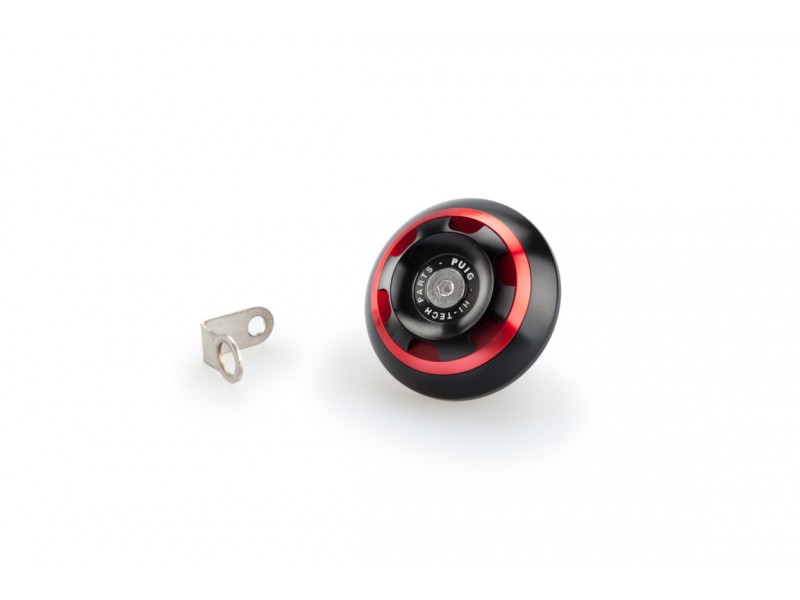 Plug oil cap PUIG TRACK 20338R Rosu