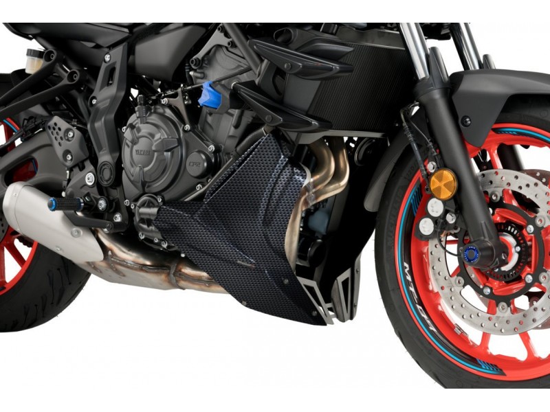 Engine spoiler PUIG 20624C carbon look