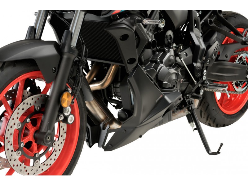 Engine spoiler PUIG 20624J matt black