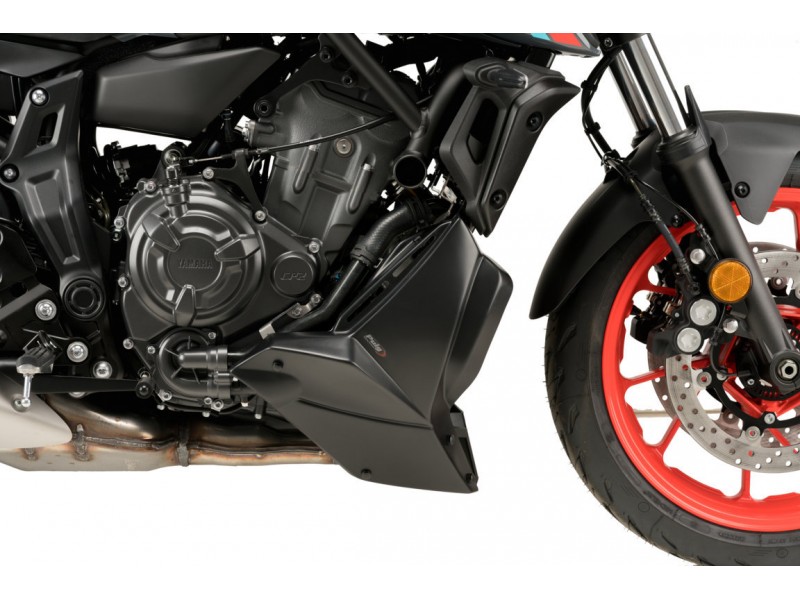 Engine spoiler PUIG 20624J matt black