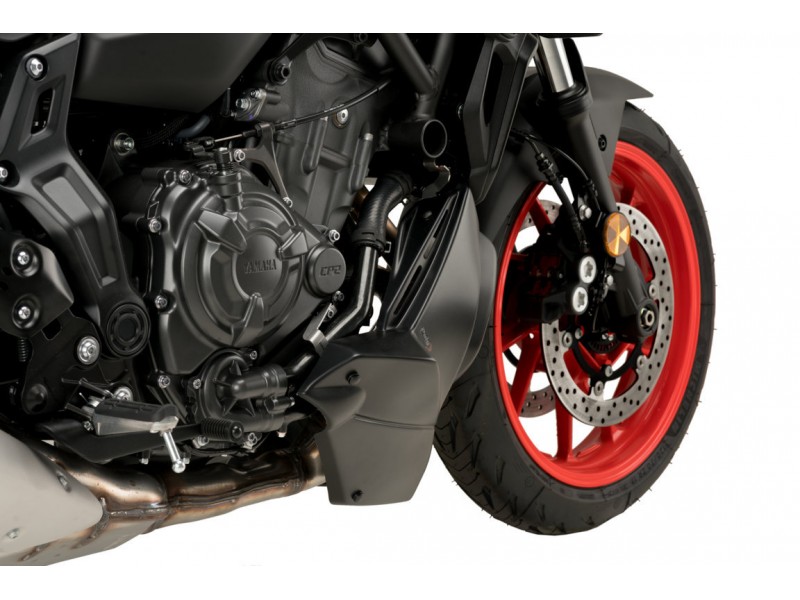 Engine spoiler PUIG 20624J matt black