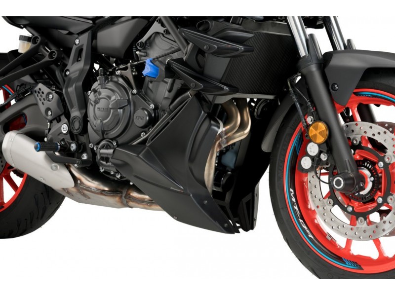 Engine spoiler PUIG 20624J matt black