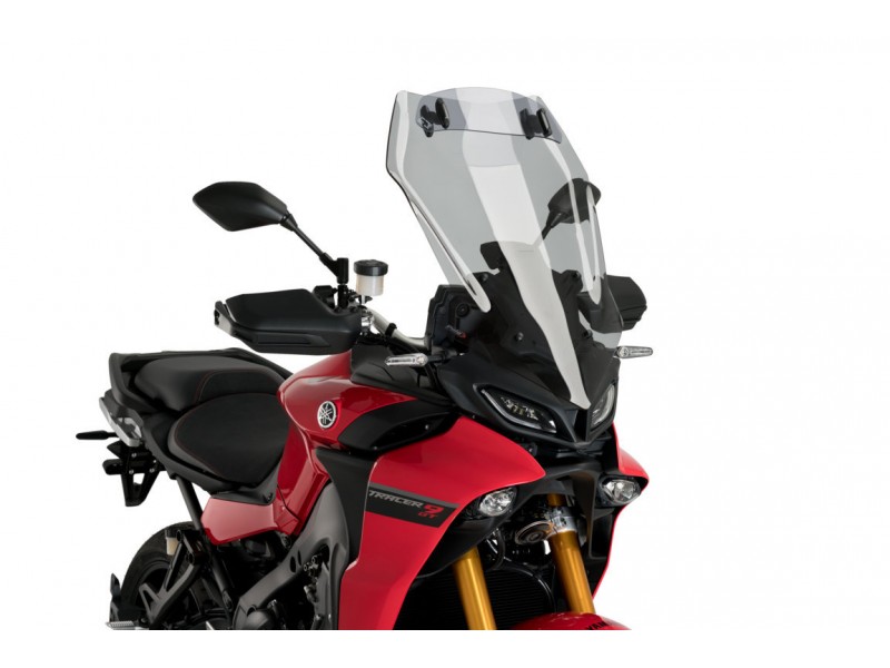 Windscreen PUIG TOURING WITH VISOR 3755H smoke
