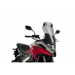 Windscreen PUIG TOURING WITH VISOR 20753H smoke Windscreen PUIG TOURING WITH VISOR 20753H smoke