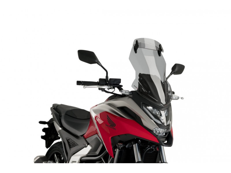 Windscreen PUIG TOURING WITH VISOR 20753H smoke