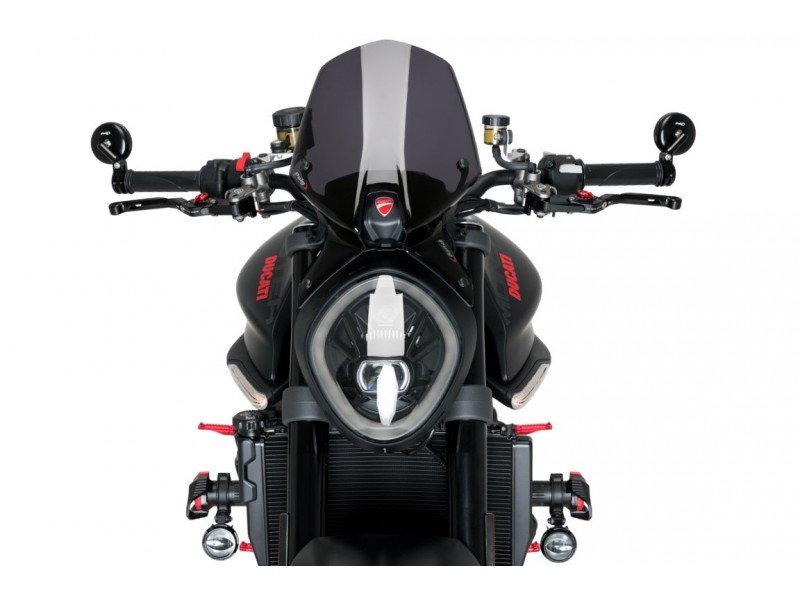 Windshield PUIG NEW. GEN SPORT 20712F dark smoke