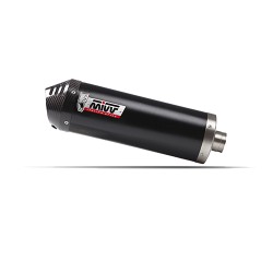 Kit 2 evacuari MIVV OVAL K.027.LVC Black stainless steel / carbon cap Kit 2 evacuari MIVV OVAL K.027.LVC Black stainless steel / carbon cap