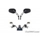 Oglinda retrovizoare CUSTOMACCES MISURI JR0017N Negru pereche