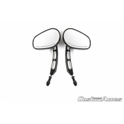 Oglinda retrovizoare CUSTOMACCES MISURI JR0017N Negru pereche Oglinda retrovizoare CUSTOMACCES MISURI JR0017N Negru pereche