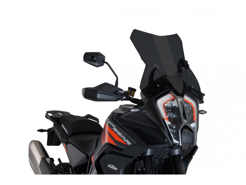 Windscreen PUIG TOURING PLUS 20816F dark smoke