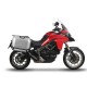 Set complet de 47L /47L cutii laterale de aluminiu SHAD TERRA, incluzand kit montaj SHAD DUCATI MULTISTRADA 950 / 1200 / 1260