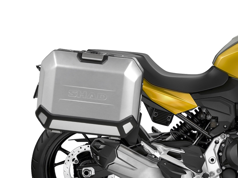 Set complet de 36L / 36L cutii laterale de aluminium SHAD TERRA, incluzand kit montaj SHAD BMW F 900 XR Set complet de 36L / 36L cutii laterale de aluminium SHAD TERRA, incluzand kit montaj SHAD BMW F 900 XR