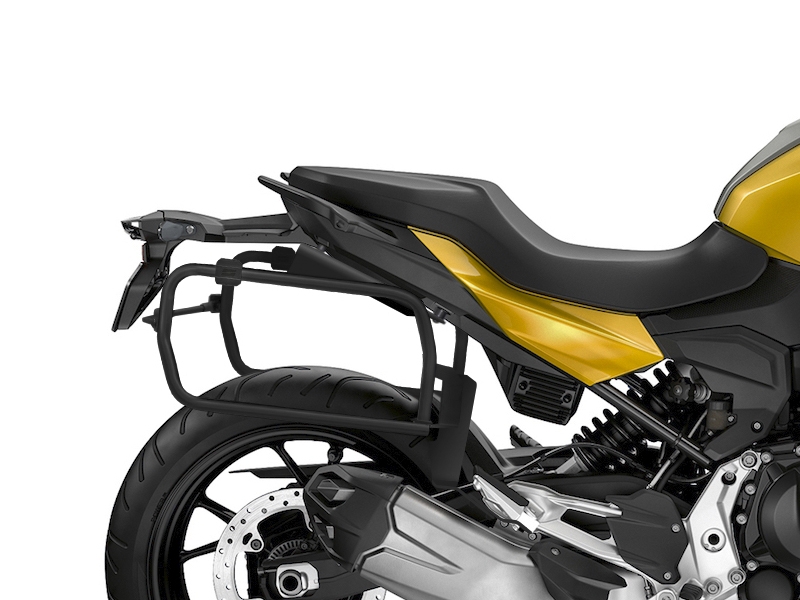 Set complet de cutii de aluminiu SHAD TERRA, 48L cutie centrala  si  47L / 47L cutii laterale, incluzand kit montaj si placa SHAD BMW F 900 XR