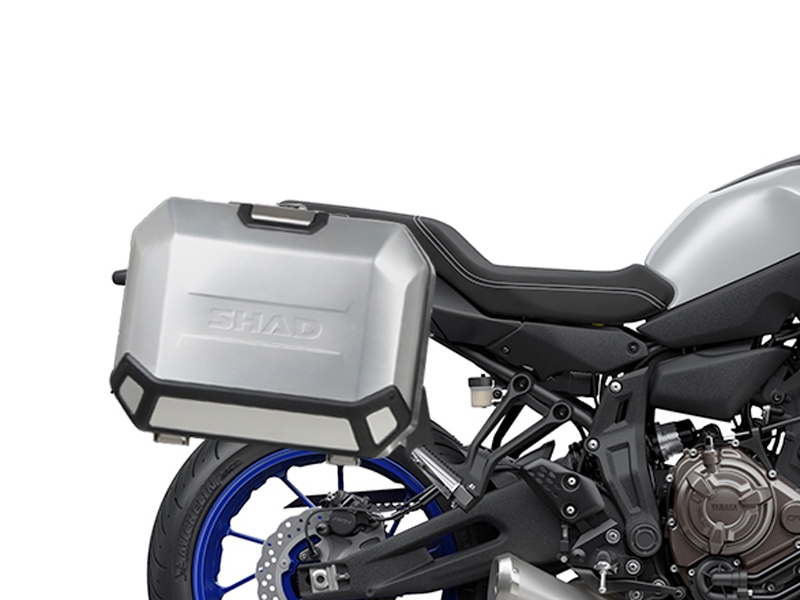 Set complet de 47L /47L cutii laterale de aluminiu SHAD TERRA, incluzand kit montaj SHAD YAMAHA MT-07 Tracer / Tracer 700 Set complet de 47L /47L cutii laterale de aluminiu SHAD TERRA, incluzand kit montaj SHAD YAMAHA MT-07 Tracer / Tracer 700