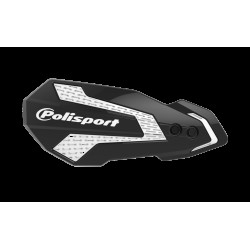 Handguard POLISPORT MX FLOW 8308200017 with mounting system Black/white Handguard POLISPORT MX FLOW 8308200017 with mounting system Black/white