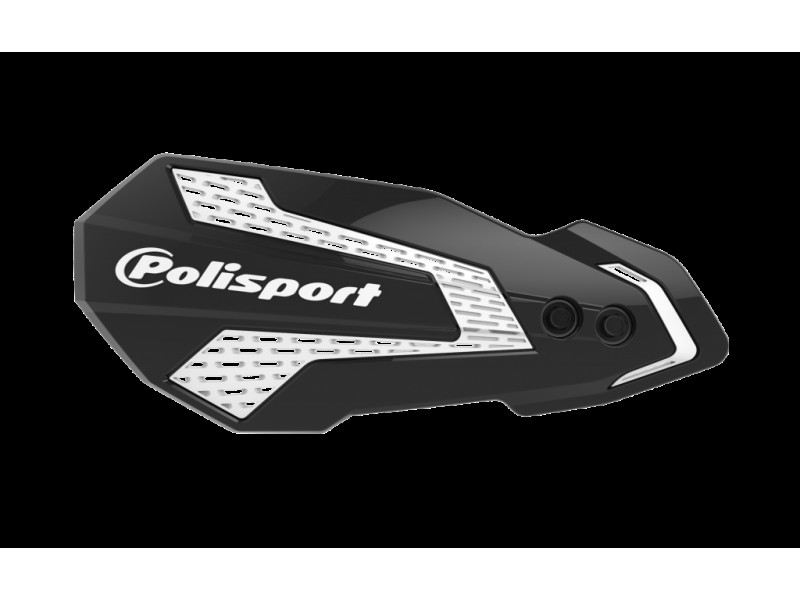 Handguard POLISPORT MX FLOW 8308200017 with mounting system Black/white Handguard POLISPORT MX FLOW 8308200017 with mounting system Black/white