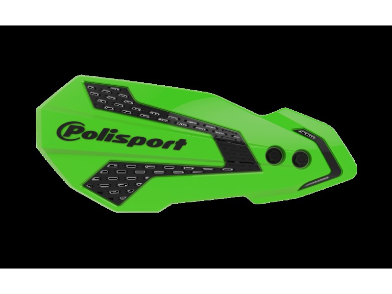 Handguard POLISPORT MX FLOW 8308200040 with mounting system Green 05/Black Handguard POLISPORT MX FLOW 8308200040 with mounting system Green 05/Black